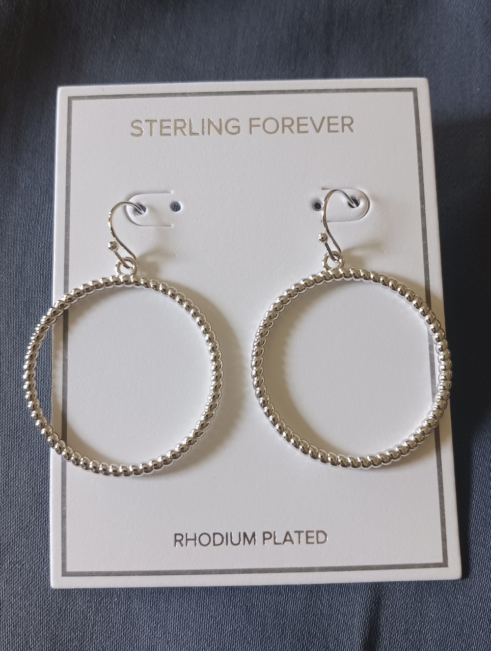 Sterling Forever Terina Circle Dangle Earrings | New
